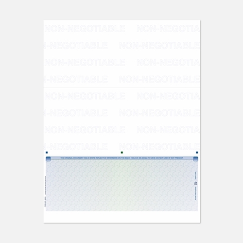 8 1/2" x 11", Cbc - Bottom BLUE/GREEN/BLUE