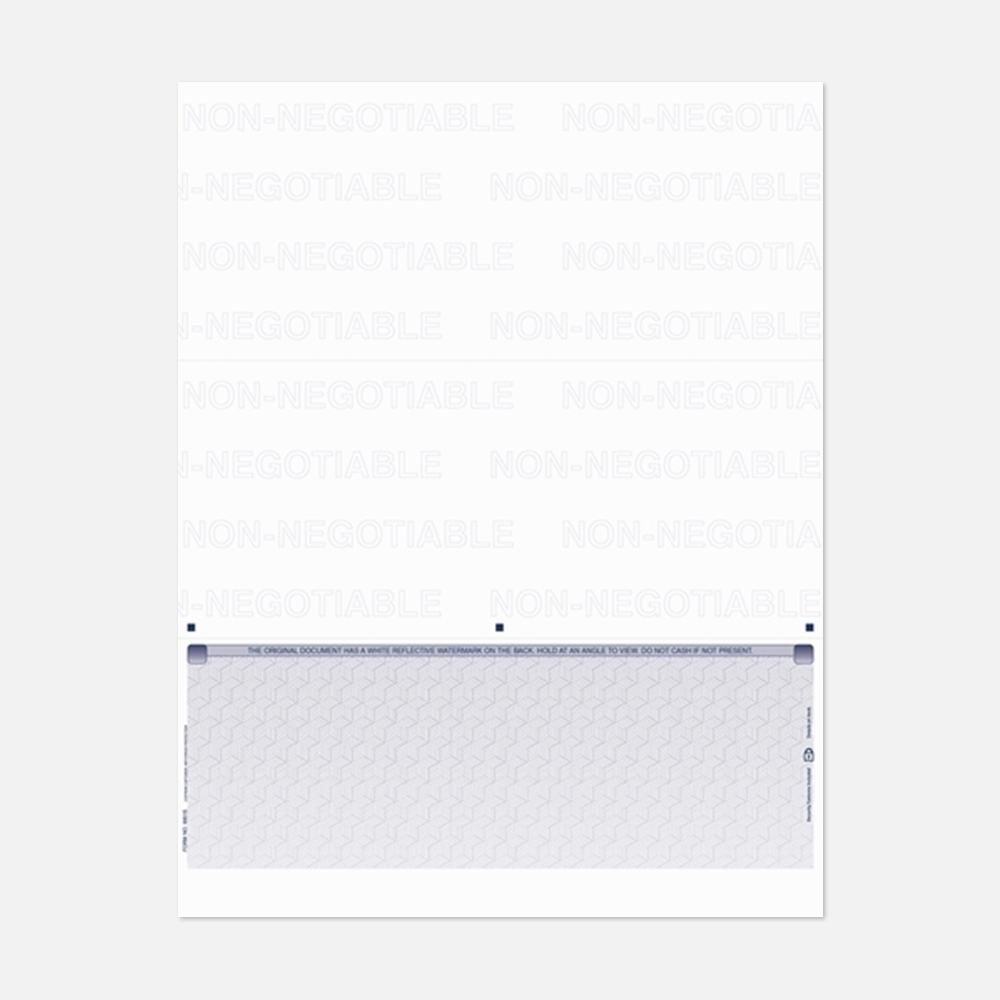 8 1/2" x 11", Copyban Capt. Bottom BLUE