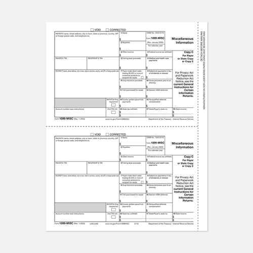 1099 Tax Forms LMCLM2-1