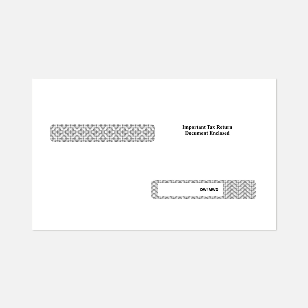 Tax Form Envelopes DW4MWD-1