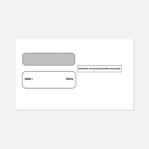 Tax Form Envelopes DWCL-1