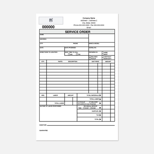 Show details for 5-1/2" x 8-1/2" 3-Part Carbonless Glue Line Set Repair Forms SR131-3PT