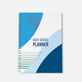 School Homework Planner - Blue
