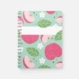 School Subject Notebook - Apples & Leaves