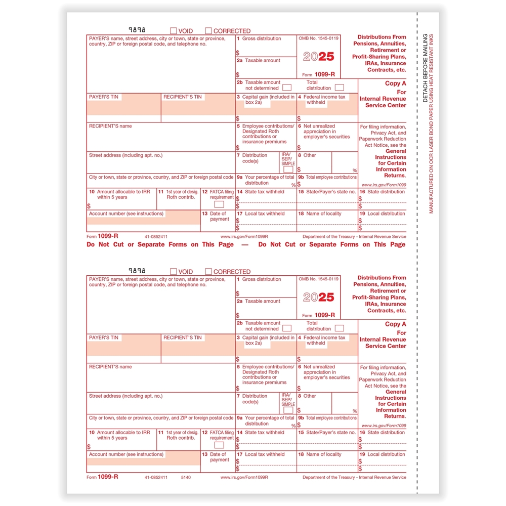1099 Tax Forms LRA