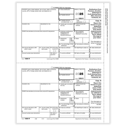 1099 Tax Forms LRB-1