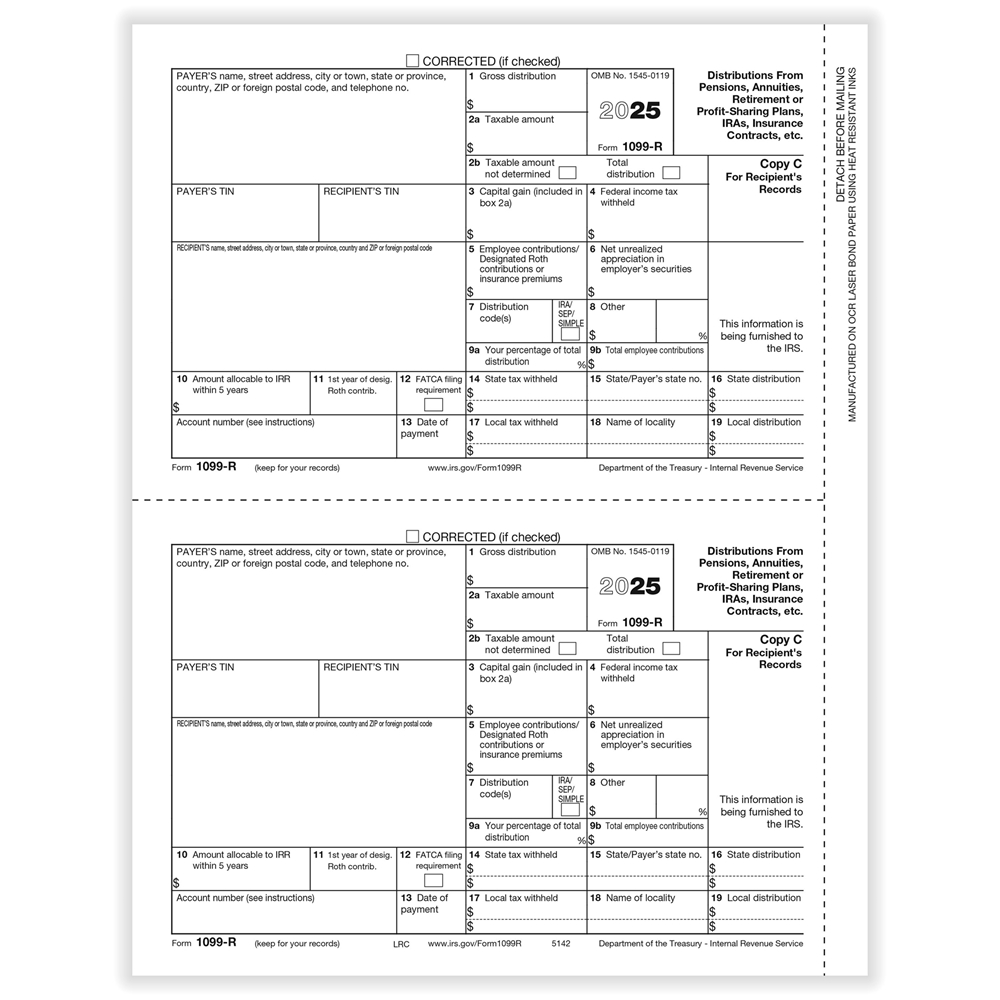 1099 Tax Forms LRCLR2-1