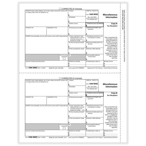 1099 Tax Forms LMB-1
