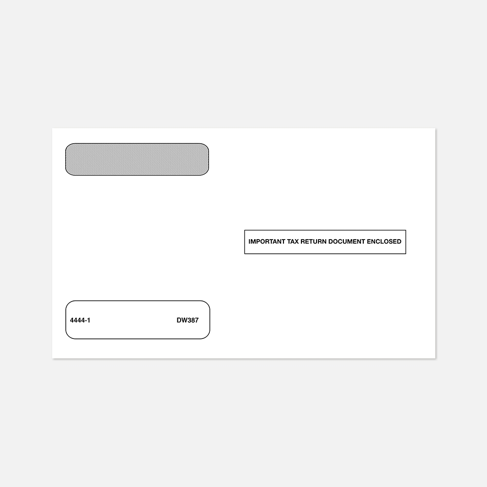 Tax Form Envelopes DW387-1