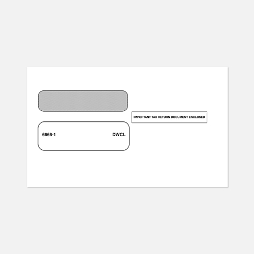 Tax Form Envelopes DWCLS-1