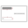 Double-Window Self-Seal Envelope for 5206 W-2 4-Up Forms