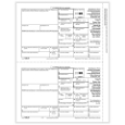 IRS Form 1099-R Copy B Recipient Forms (50 Sheets)