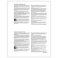 IRS Form 1098 Copy B Mortgage Interest Statement Forms (50 Forms)