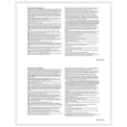 IRS Form 5498 Copy B Participant IRA Contribution Forms (50 Sheets)