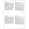 W-2C Copy B Corrected Wage & Tax Statement Forms (500 Sheets)