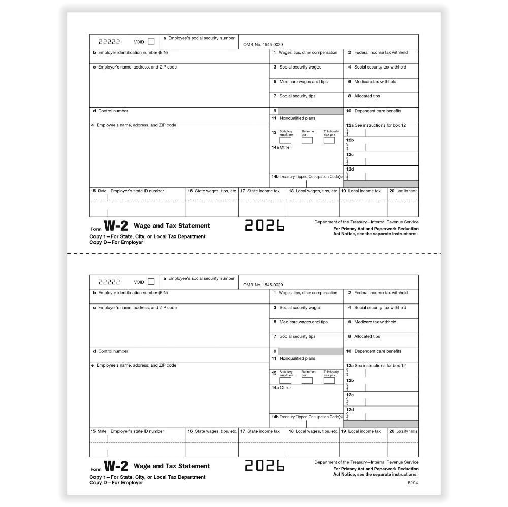 Laser W-2 Copy D/Copy 1