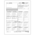 W-2C Employee Copy C & Copy 2 Corrected Wage & Tax Statement Forms (50 Sheets)