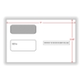 Double Window 1099-MISC/R/DIV Envelopes