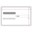 Split Double-Window Self-Seal Envelopes for W-2 4-Up Forms