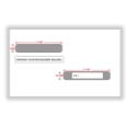 Double-Window Self-Seal Envelopes for W-2 & 1099-R 4-Up Forms (500 Envelopes)