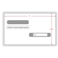 Double-Window Self-Seal Envelopes for W-2 & 1099-R 4-Up Forms (500 Envelopes)